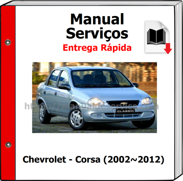 Manual de Serviços - Chevrolet - Corsa (2002~2012)
