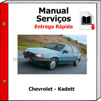 Manual de Serviços – Chevrolet – Kadett