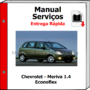 Manual de Serviços - Chevrolet - Meriva 1.4 Econoflex