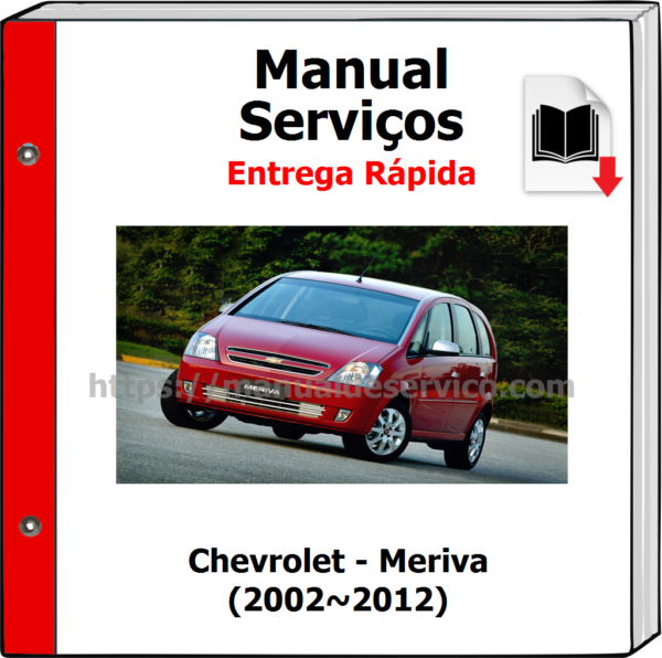 Manual de Serviços - Chevrolet - Meriva (2002~2012)