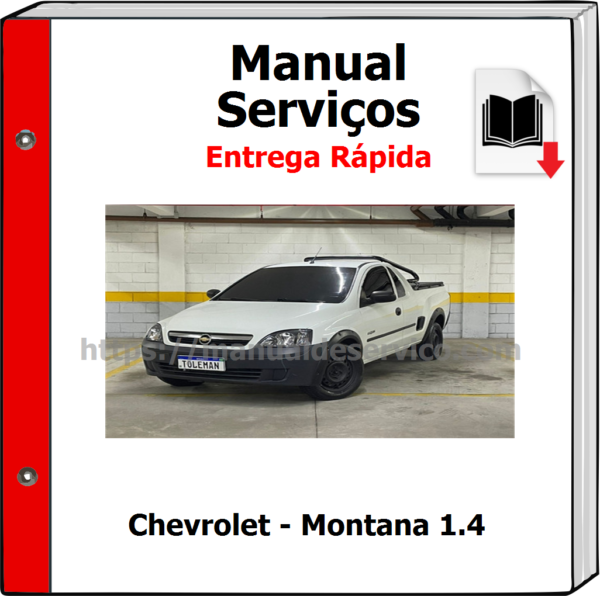Manual de Serviços - Chevrolet - Montana 1.4