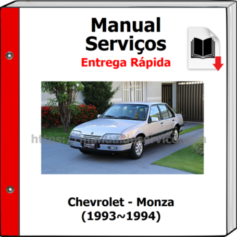 Manual de Serviços – Chevrolet – Monza (1993~1994)