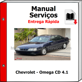 Manual de Serviços – Chevrolet – Omega CD 4.1