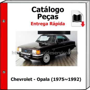 Catálogo de Peças – Chevrolet – Opala (1975~1992)