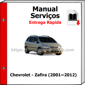 Manual de Serviços – Chevrolet – Zafira (2001~2012)